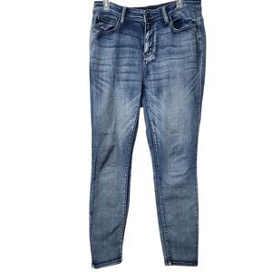 Judy Blue Jeans Juniors Size 13/31 Blue Skinny Fit Stretch
